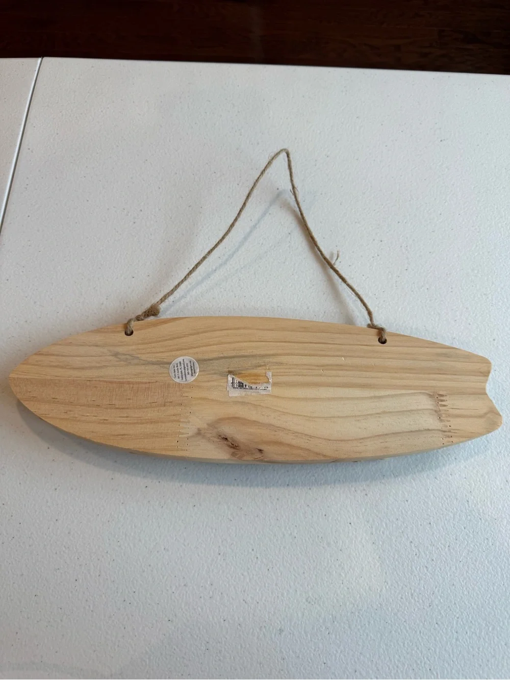 Salty Vibes Ft Walton Beach, FL Seashell Wall Sign - Blue & Tan